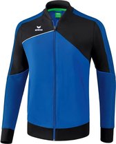 Erima Premium One 2.0 Trainingsvest - New Royal / Zwart / Wit | Maat: L