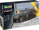 1:72 Revell 03324 Sd.Kfz. 251/1 Ausf. C + Wurfr. 4 Plastic Modelbouwpakket