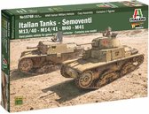 Italeri - Italian Tanks And Semoventi 1:56 (Ita15768) - modelbouwsets, hobbybouwspeelgoed voor kinderen, modelverf en accessoires