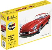 1:24 Heller 56709 Jaguar Type E 3L8 FHC - Starter Kit Plastic kit