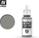 Vallejo 70864 Model Color Natural Steel - Acryl Verf flesje