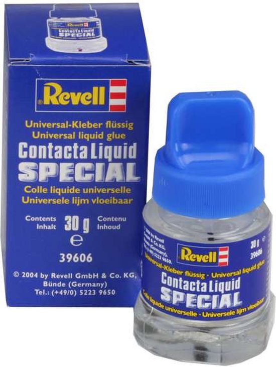 Oneffenheden diep beneden Revell 39606 - Contacta Liquid speciaal - chroom lijm - voor hobby en  plastic modelbouw | bol.com