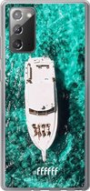Samsung Galaxy Note 20 Hoesje Transparant TPU Case - Yacht Life #ffffff