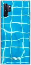 Samsung Galaxy Note 10 Plus Hoesje Transparant TPU Case - Blue Pool #ffffff