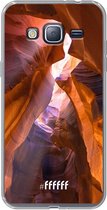Samsung Galaxy J3 (2016) Hoesje Transparant TPU Case - Sunray Canyon #ffffff