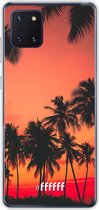 Samsung Galaxy Note 10 Lite Hoesje Transparant TPU Case - Coconut Nightfall #ffffff