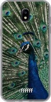 Samsung Galaxy J5 (2017) Hoesje Transparant TPU Case - Peacock #ffffff