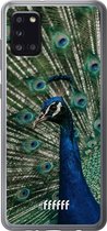 Samsung Galaxy A31 Hoesje Transparant TPU Case - Peacock #ffffff