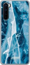 OnePlus Nord Hoesje Transparant TPU Case - Cracked Ice #ffffff