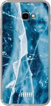 6F hoesje - geschikt voor Samsung Galaxy J4 Plus -  Transparant TPU Case - Cracked Ice #ffffff