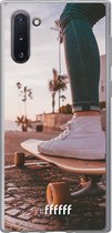 Samsung Galaxy Note 10 Hoesje Transparant TPU Case - Skateboarding #ffffff