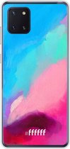 Samsung Galaxy Note 10 Lite Hoesje Transparant TPU Case - Abstract Hues #ffffff