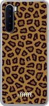 OnePlus Nord Hoesje Transparant TPU Case - Leopard Print #ffffff