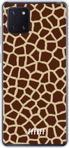 Samsung Galaxy Note 10 Lite Hoesje Transparant TPU Case - Giraffe Print #ffffff