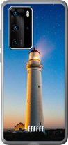 Huawei P40 Pro Hoesje Transparant TPU Case - Lighthouse #ffffff