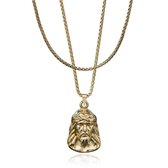 Croyez Jewelry | Jesus Gold Layerup | Box / 55cm / 55cm
