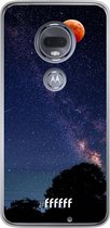 Motorola Moto G7 Hoesje Transparant TPU Case - Full Moon #ffffff