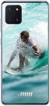 Samsung Galaxy Note 10 Lite Hoesje Transparant TPU Case - Boy Surfing #ffffff