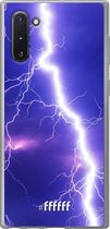 Samsung Galaxy Note 10 Hoesje Transparant TPU Case - Thunderbolt #ffffff