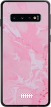 Samsung Galaxy S10 Hoesje TPU Case - Pink Sync #ffffff