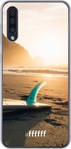 Samsung Galaxy A50 Hoesje Transparant TPU Case - Sunset Surf #ffffff