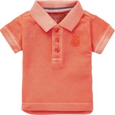 Noppies Poloshirt Tarleton Vermillion Orange Jongens - Maat 74