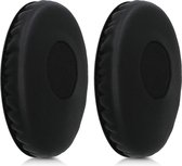 kwmobile 2x oorkussens geschikt voor Sennheiser HD228 / HD229 / HD220 - Earpads voor koptelefoon in zwart