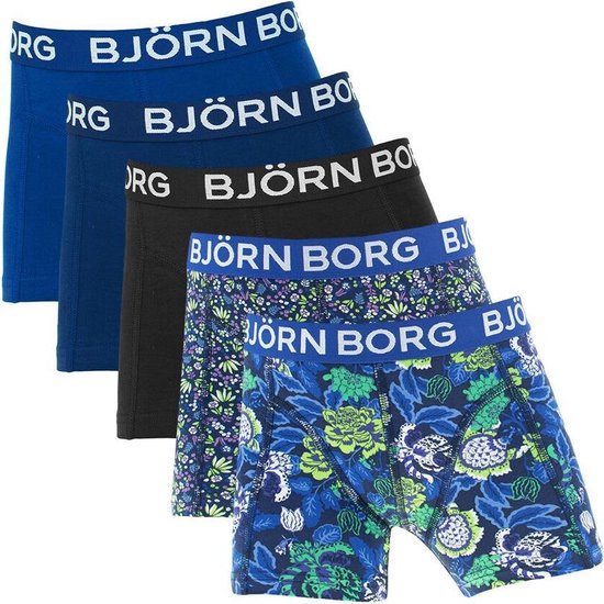 Afstudeeralbum lucht Monteur Björn Borg jongens 5P strong flower blauw - 158/164 | bol.com