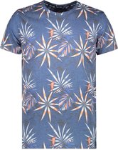 Cars Jeans Korte mouw T-shirt - Lerry TS AOP Marine (Maat: L)