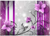 Fotobehang - Violet Buds 100x70cm - Vliesbehang