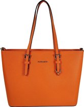 Flora & Co Shoulder Bag Saffiano Orange