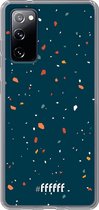 6F hoesje - geschikt voor Samsung Galaxy S20 FE - Transparant TPU Case - Terrazzo N°9 #ffffff