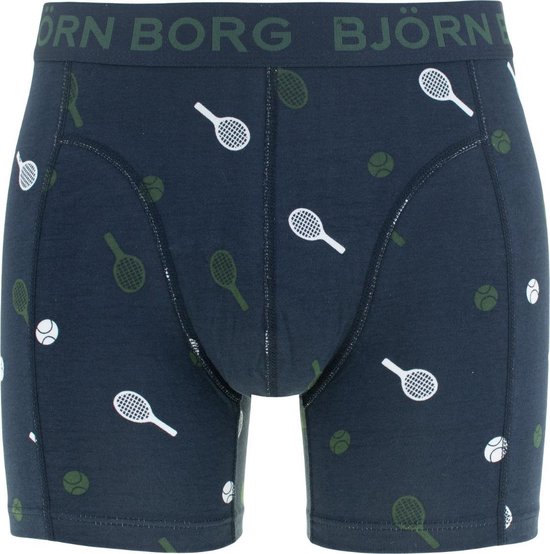 Björn Borg 2P tennis match blauw & groen - M | bol.com