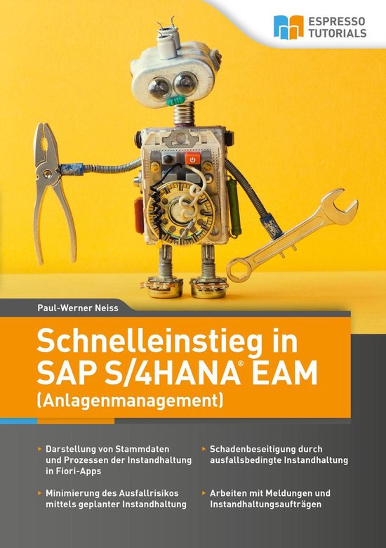 Schnelleinstieg in SAP S/4HANA EAM (Anlagenmanagement) - cover