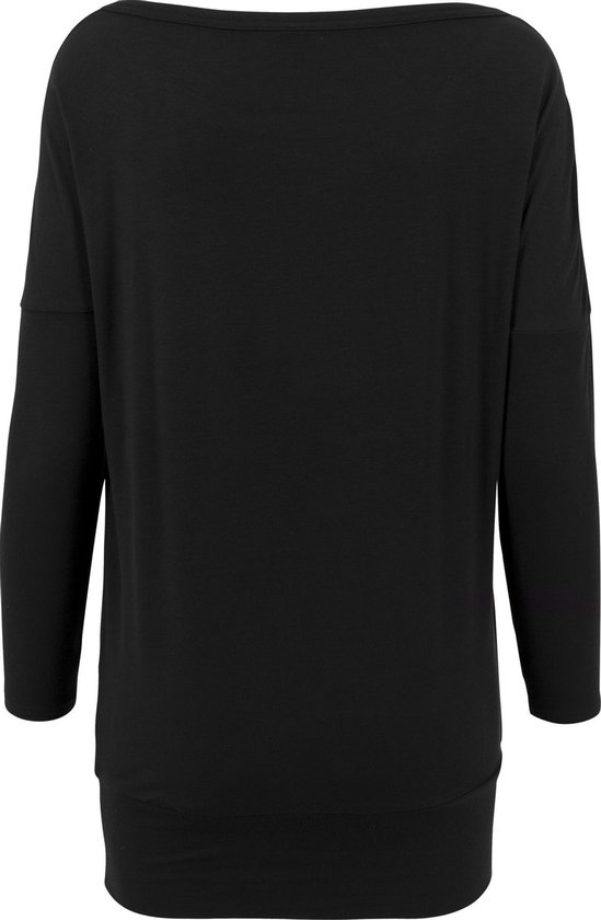 Senvi Long Urban Dames Shirt met Lange Mouw - Kleur Zwart - Maat XS |  bol.com