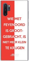 6F hoesje - geschikt voor Samsung Galaxy Note 10 Plus -  Transparant TPU Case - Feyenoord - Grootgebracht #ffffff