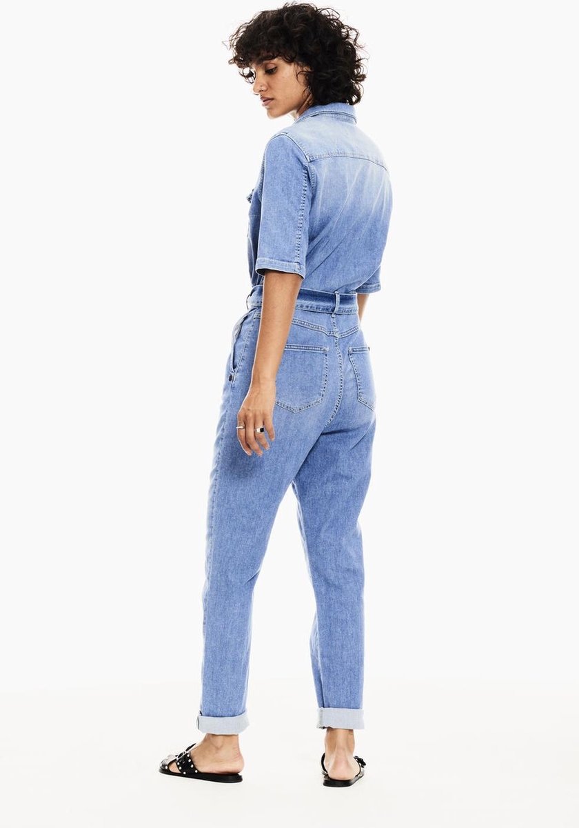 GARCIA C10115 Dames Jeans Blauw - Maat L | bol.com