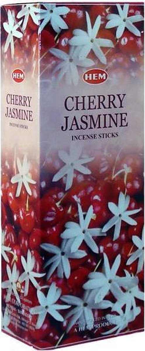 HEM Wierook - Cherry Jasmine - Slof (6 pakjes/120 stokjes)