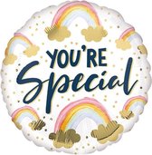 Amscan Folieballon You're Special Painted Rainbows 45 Cm