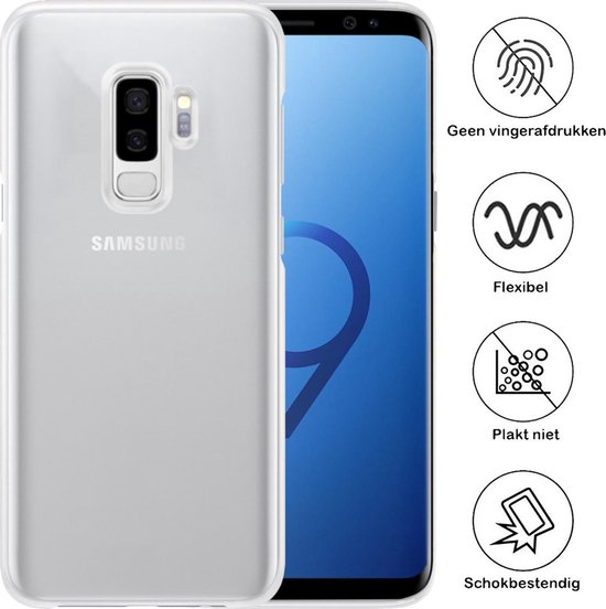 Opknappen Een trouwe Voorzichtigheid Samsung Galaxy S9 Plus Hoesje Siliconen Case Cover - Samsung S9 Plus Hoesje  Cover Hoes... | bol.com