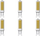 CALEX - LED Lamp 6 Pack - Stromi - G9 Fitting - 3W - Dimbaar - Warm Wit 3000K - Wit