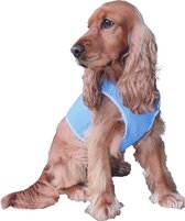 Honden Koelvest - Cool vest  - PVA  - blauw - Maat: M - Ø 66 cm