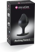 Rocking Force L E-Stim Buttplug - Zwart - Sextoys - Anaal Toys - Dildo - Buttpluggen