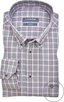 LeDub Lange mouw Overhemd - 0139959 Marine (Maat: L)