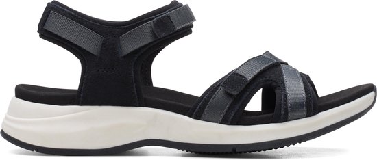 Clarks - Dames schoenen - Solan Drift - D - black combi - maat 5 | bol.com