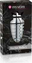 Hector Helix L E-Stim Buttplug - Zilver - BDSM - SM toys - BDSM - Electro Sex