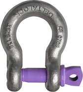 Deltalock Harpsluiting met Borstbout  -  Werklast: .3.25 ton