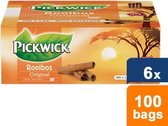 Pickwick - Rooibos Original - 6x 100 zakjes