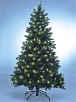 Xenotec Kerstboom - LED-verlichting - 118 LEDs - 120 cm - met voet