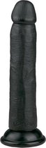 Realistische Dildo Met Zuignap - 20,5 cm - Dildo - Dildo Normaal - Zwart - Discreet verpakt en bezorgd